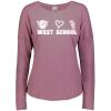 3077 Ladies' Extra Soft Tri-Blend Longsleeve Thumbnail